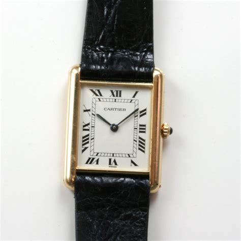cartier horloge tank maxima